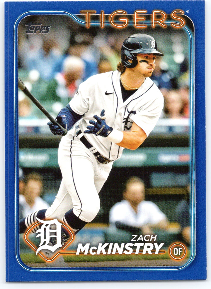 2024 Topps #511 Zach McKinstry Royal Blue