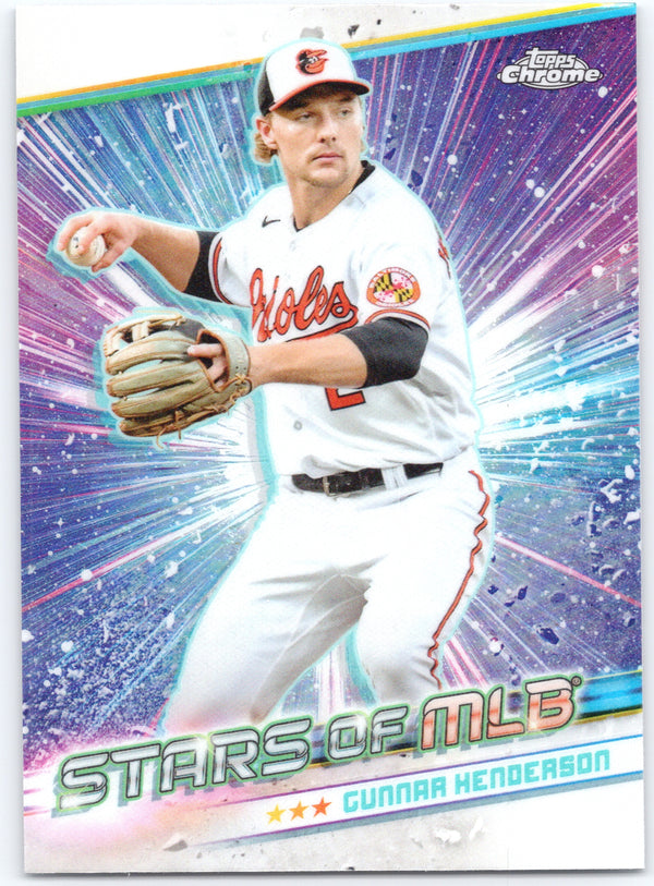 2024 Topps #CSMLB-33 Gunnar Henderson Stars of MLB Chrome