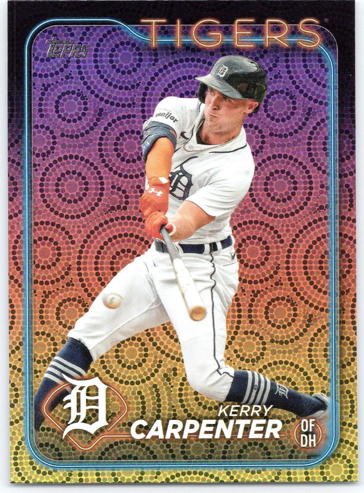 2024 Topps #536 Kerry Carpenter Holiday