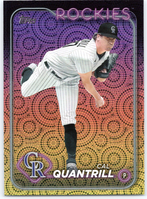 2024 Topps #638 Cal Quantrill Holiday