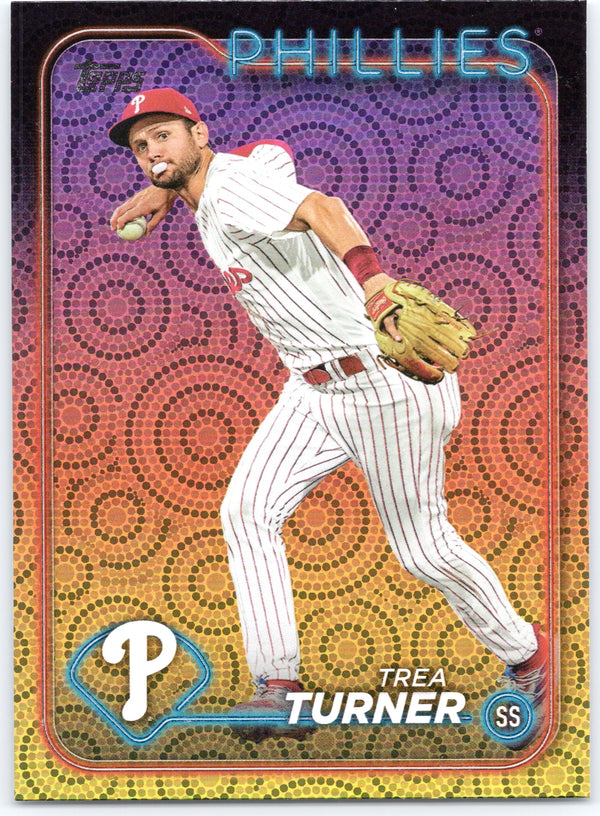 2024 Topps #352 Trea Turner Holiday