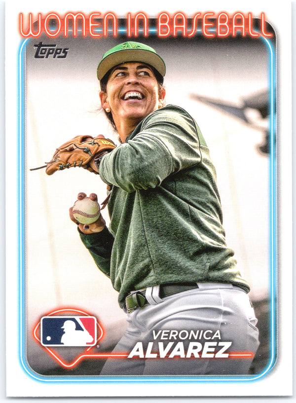 2024 Topps #WIB-1 Veronica Alvarez Women in Baseball