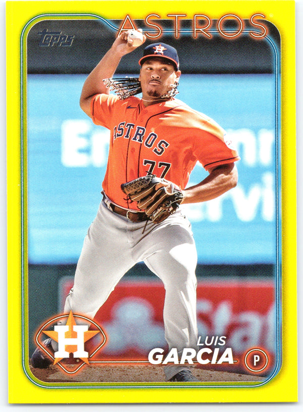 2024 Topps #359 Luis Garcia Yellow