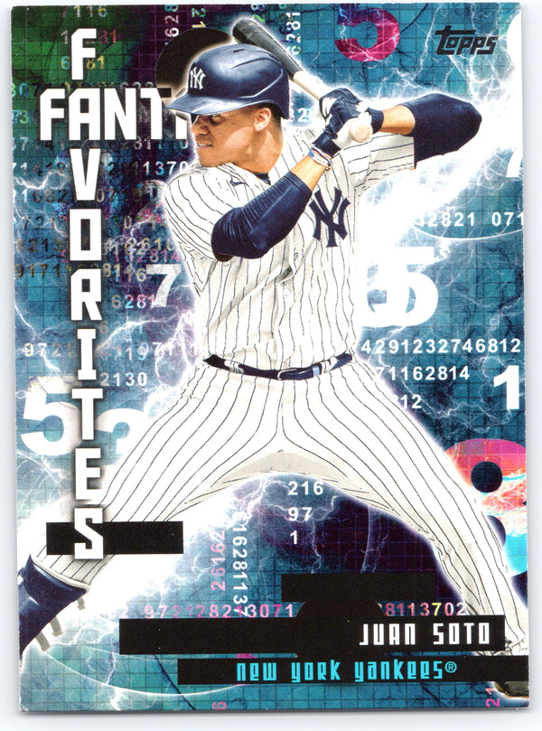 2024 Topps #FF-19 Juan Soto Fantasy Favorites