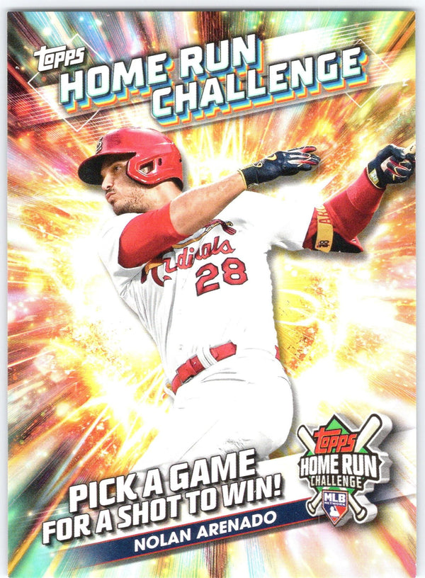 2024 Topps #HRC-23 Nolan Arenado Home Run Challenge (Series One)