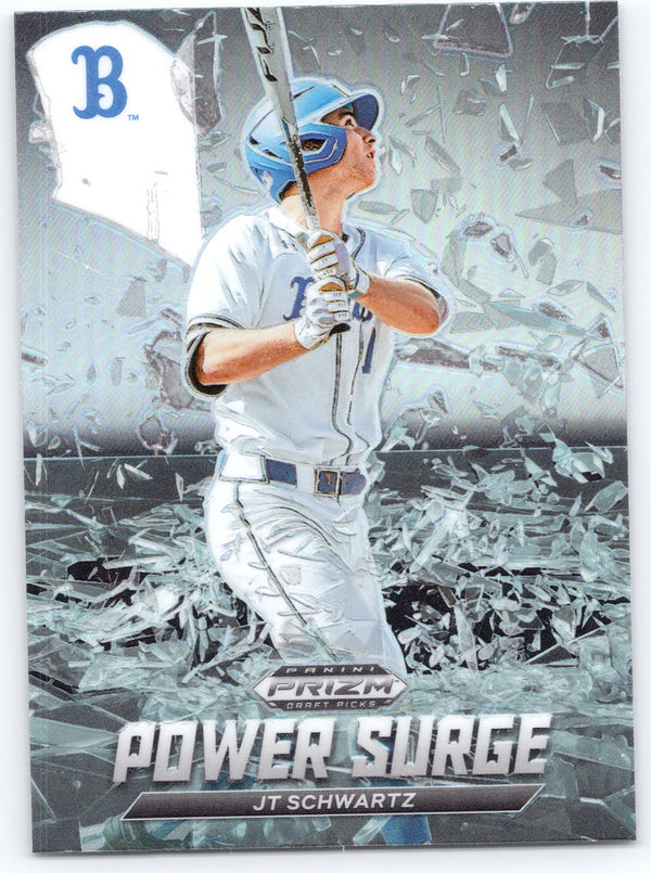 2021 Panini Prizm Draft Picks #PS-JS JT Schwartz Power Surge