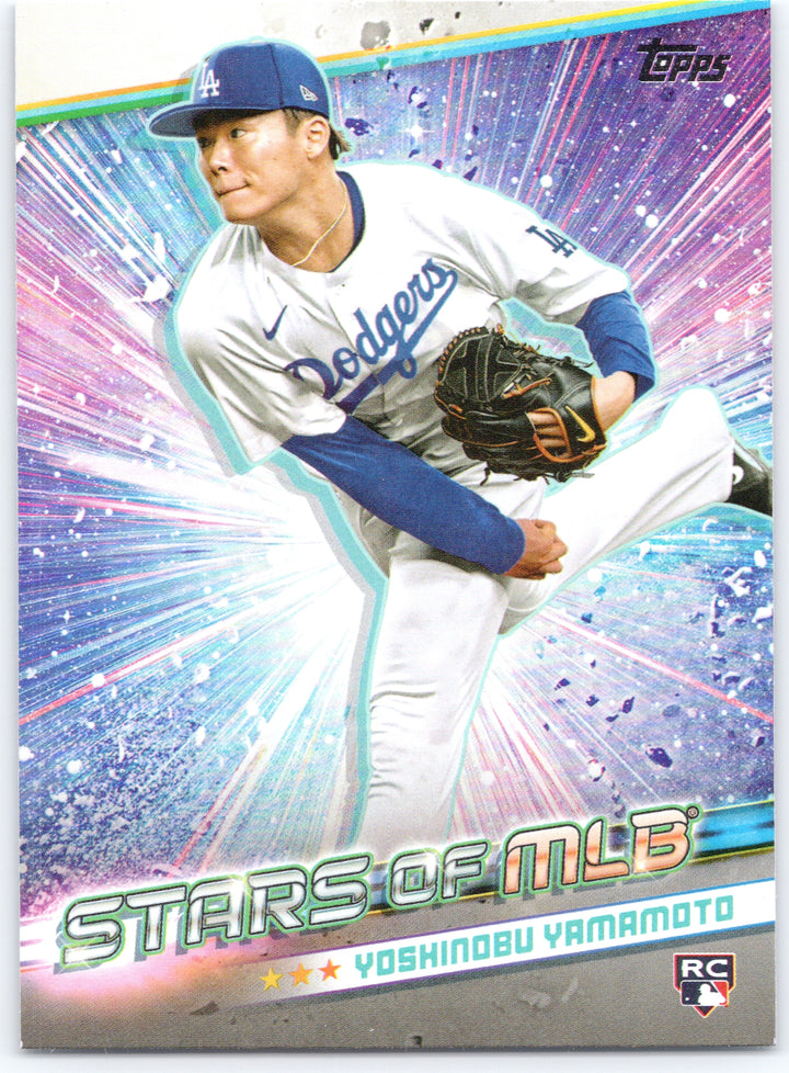 2024 Topps #SMLB-57 Yoshinobu Yamamoto Stars of MLB