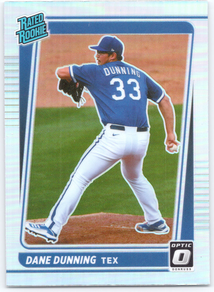 2021 Donruss Optic #75 Dane Dunning Holo