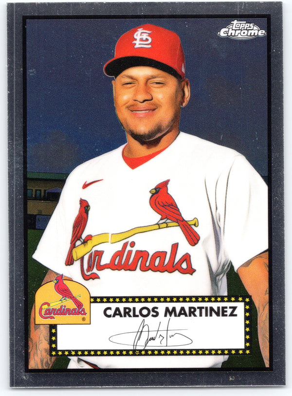 2021 Topps Chrome Platinum Anniversary #459 Carlos Martinez