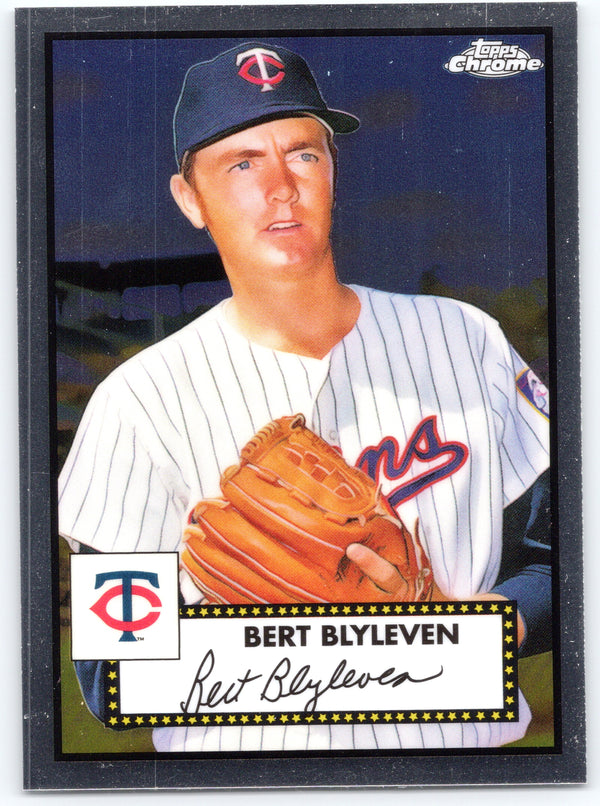 2021 Topps Chrome Platinum Anniversary #569 Bert Blyleven