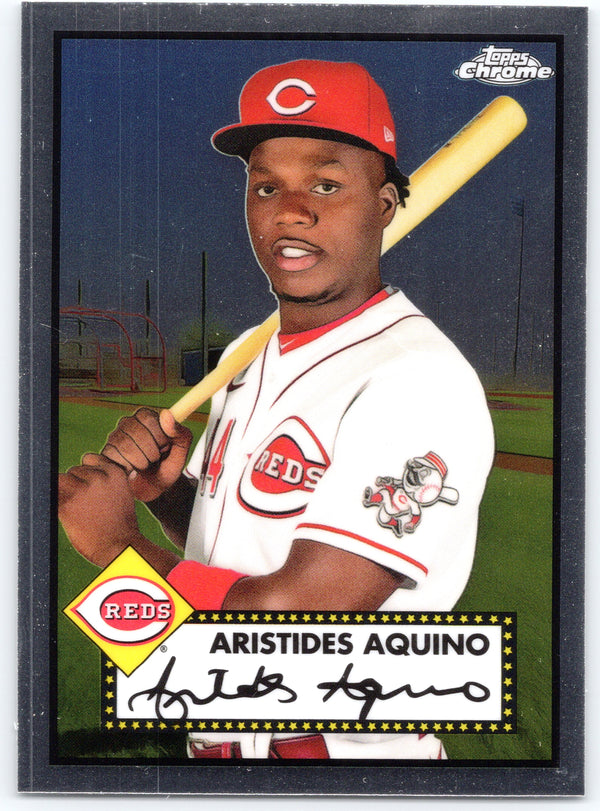 2021 Topps Chrome Platinum Anniversary #162 Aristides Aquino