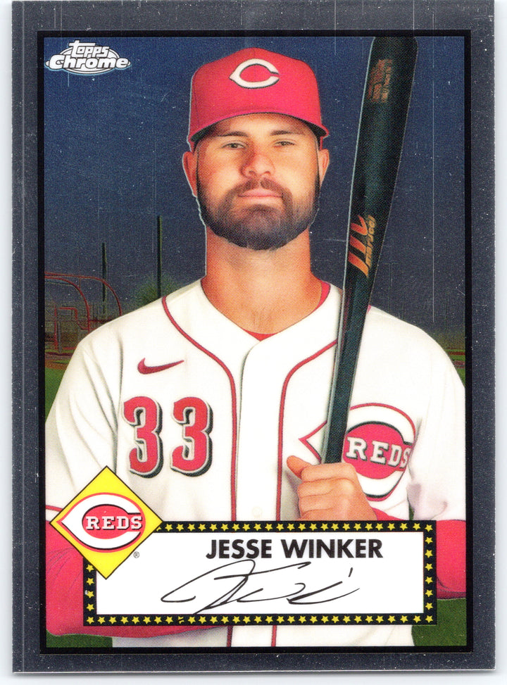 2021 Topps Chrome Platinum Anniversary #354 Jesse Winker