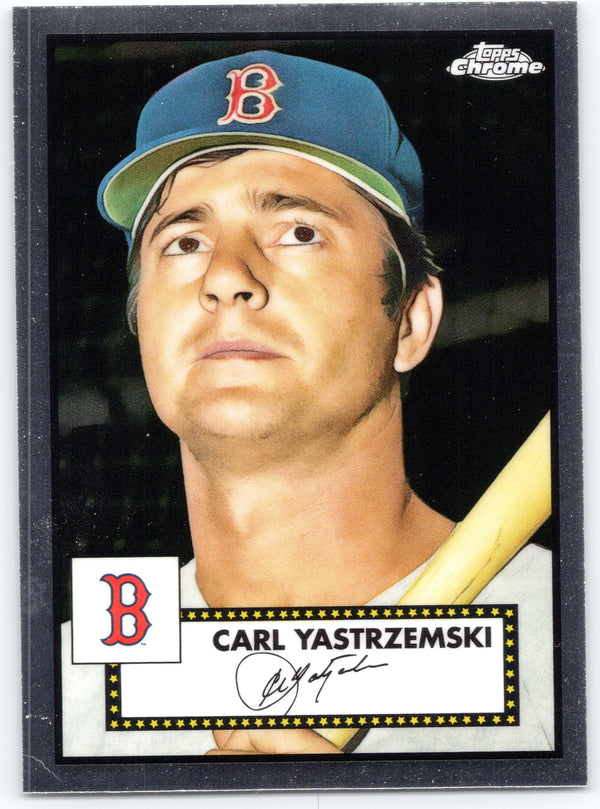 2021 Topps Chrome Platinum Anniversary #497 Carl Yastrzemski