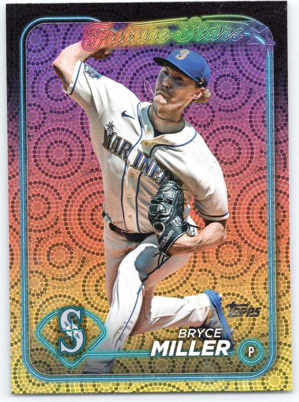 2024 Topps #679 Bryce Miller Holiday