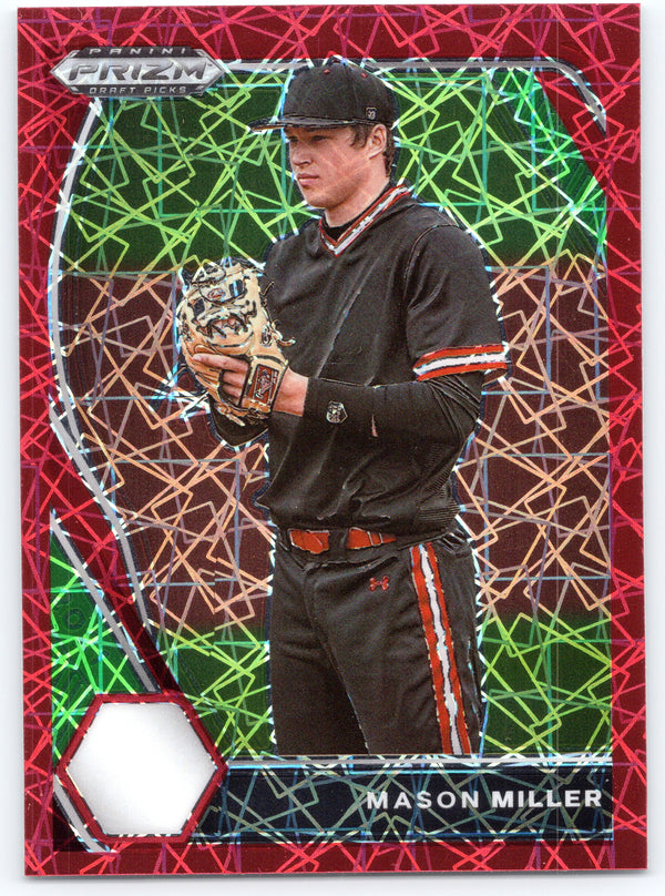 2021 Panini Prizm Draft Picks #PDP97 Mason Miller Red Velocity Prizm