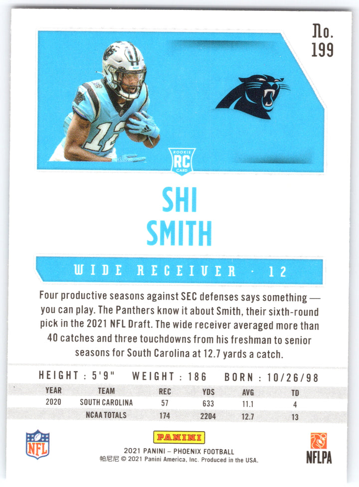 2021 Panini Phoenix #199 Shi Smith Fire Burst