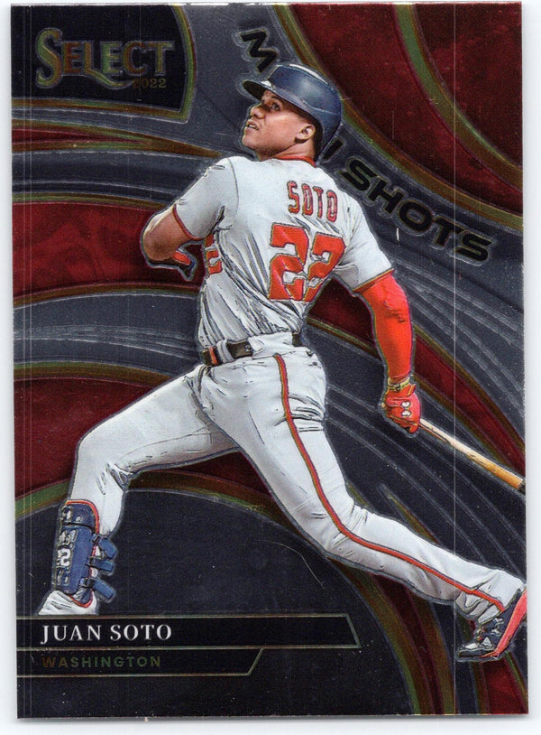 2022 Panini Select #MS18 Juan Soto Moon Shots