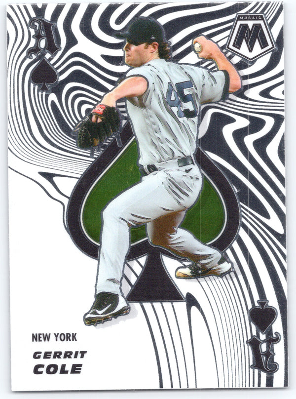 2021 Panini Mosaic #ACE8 Gerrit Cole Aces