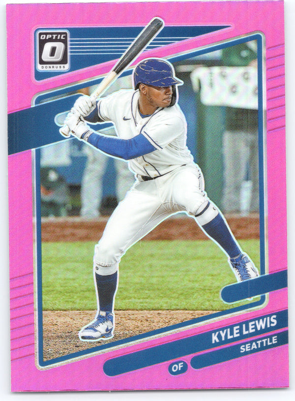 2021 Donruss Optic #122 Kyle Lewis Pink