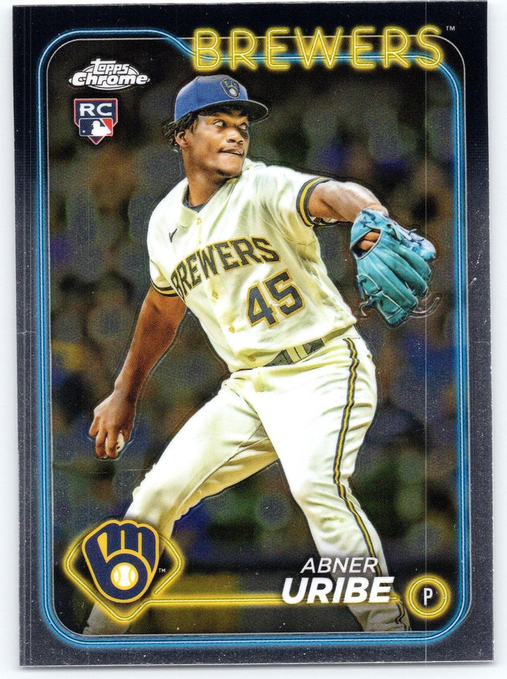 2024 Topps Chrome #276 Abner Uribe Refractors