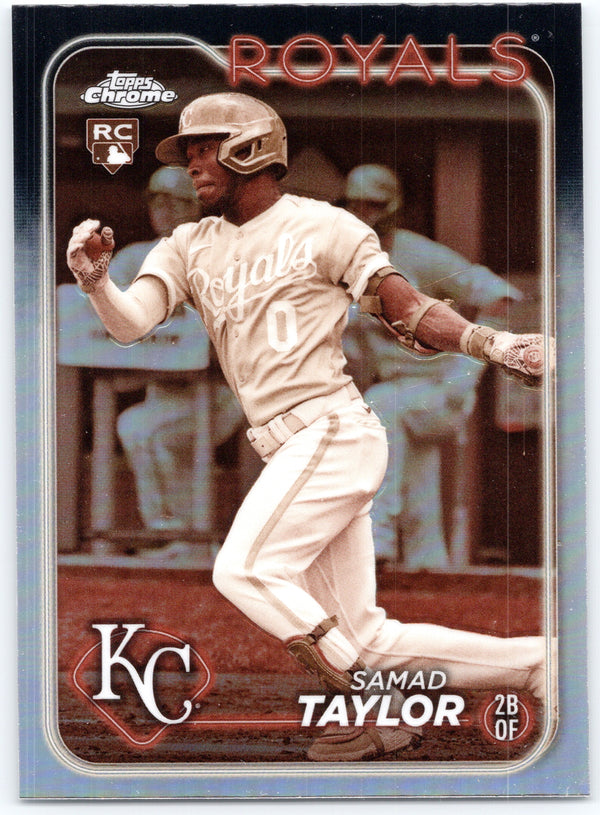 2024 Topps Chrome #243 Samad Taylor Sepia Refractors