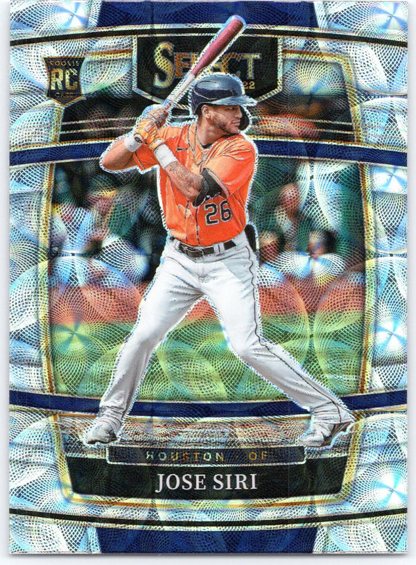 2022 Panini Select #3 Jose Siri Scope