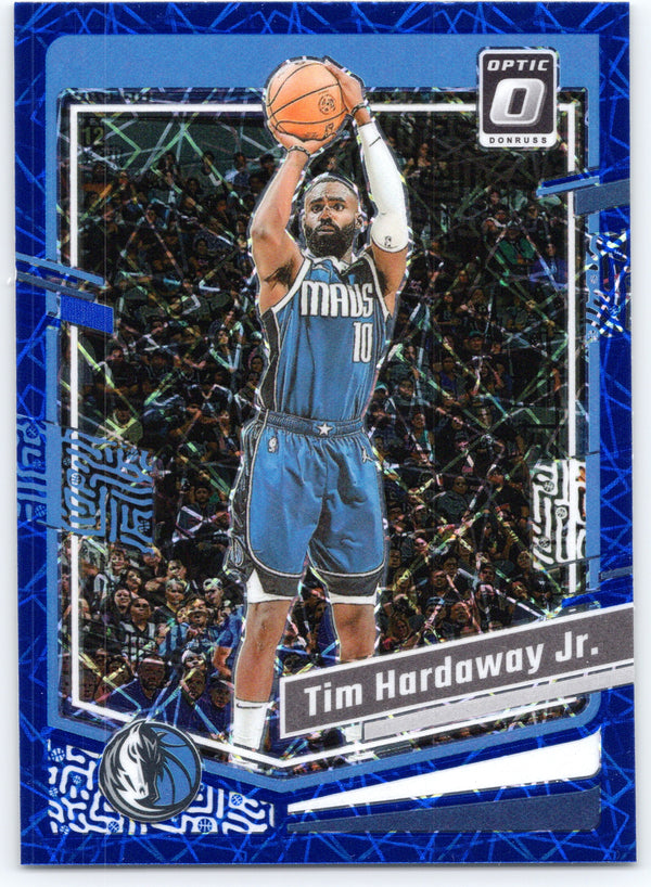 2023-24 Donruss Optic #68 Tim Hardaway Jr. Blue Velocity