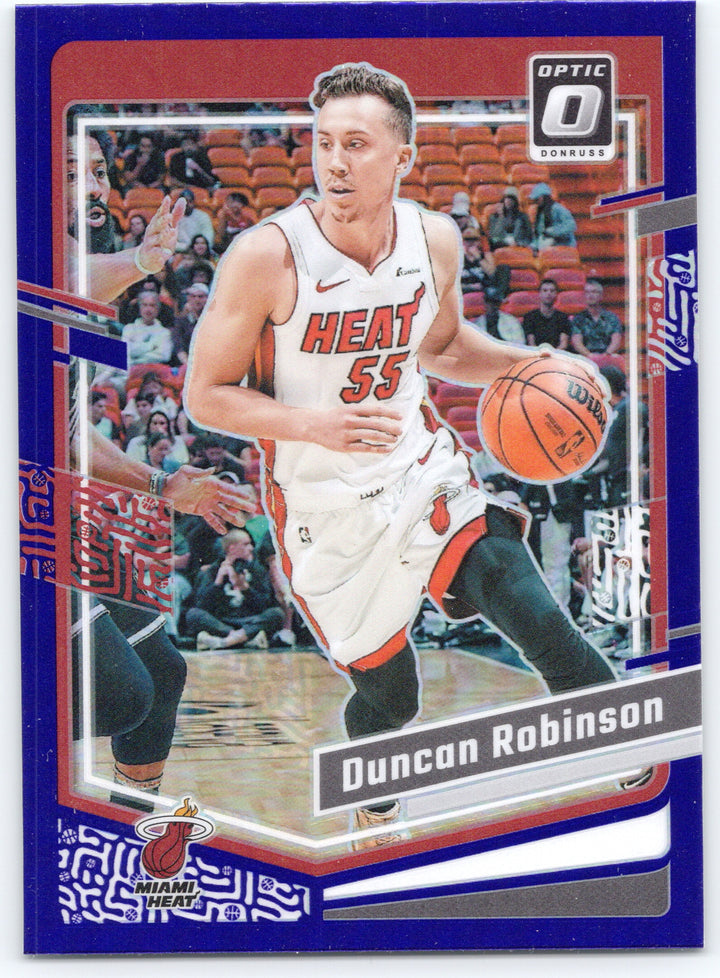 2023-24 Donruss Optic #64 Duncan Robinson Purple