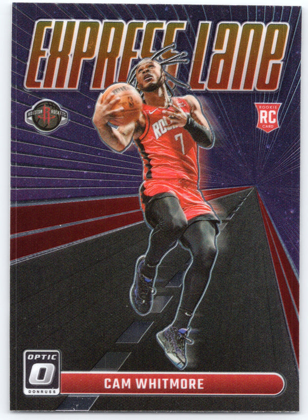 2023-24 Donruss Optic #7 Cam Whitmore Express Lane Holo