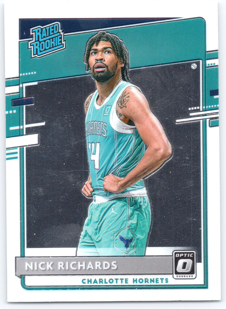 2020-21 Donruss Optic #193 Nick Richards