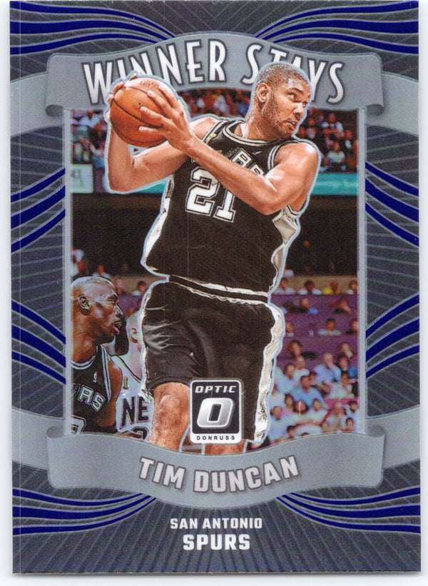 2023-24 Donruss Optic #5 Tim Duncan Winner Stays