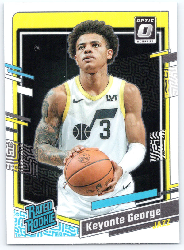 2023-24 Donruss Optic #223 Keyonte George