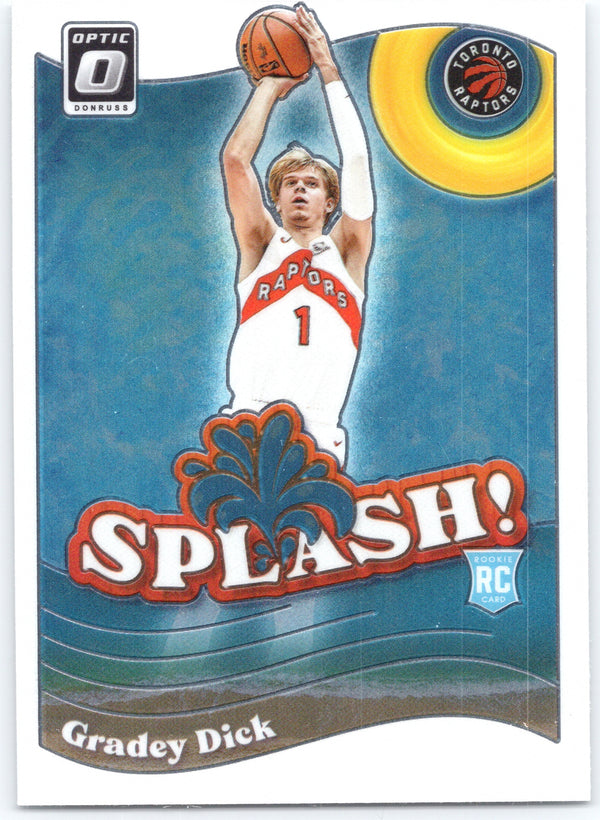 2023-24 Donruss Optic #9 Gradey Dick Splash