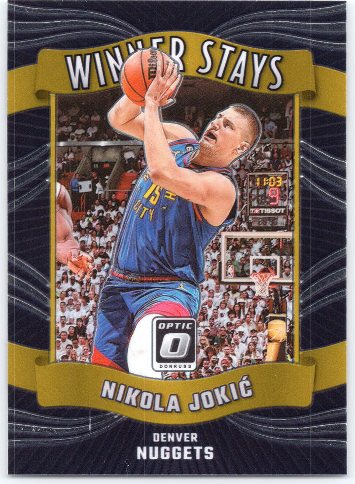 2023-24 Donruss Optic #6 Nikola Jokic Winner Stays