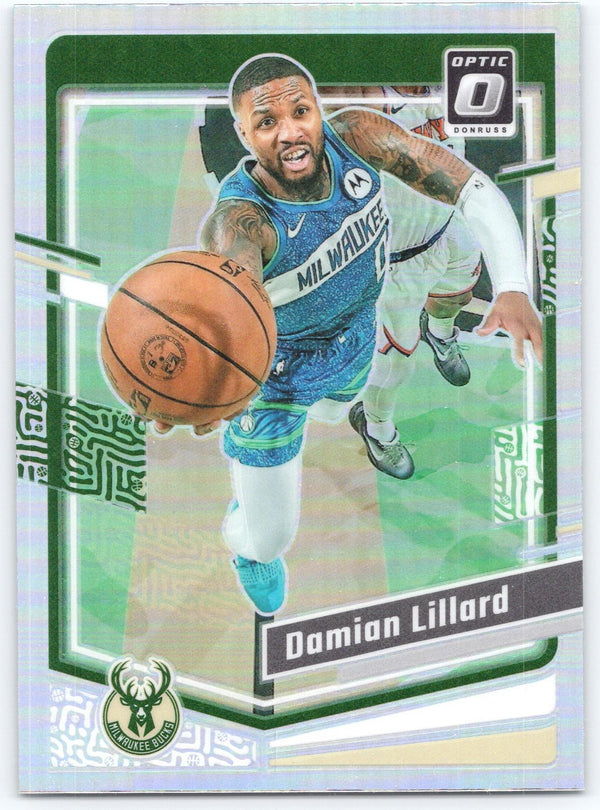 2023-24 Donruss Optic #4 Damian Lillard Holo