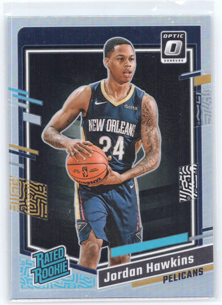 2023-24 Donruss Optic #238 Jordan Hawkins Holo