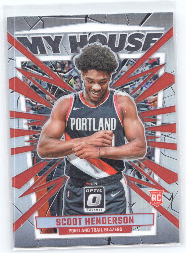 2023-24 Donruss Optic #20 Scoot Henderson My House Holo