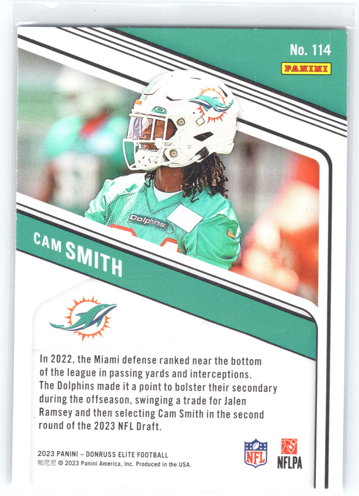 2023 Donruss Elite #114 Cam Smith Green Disco