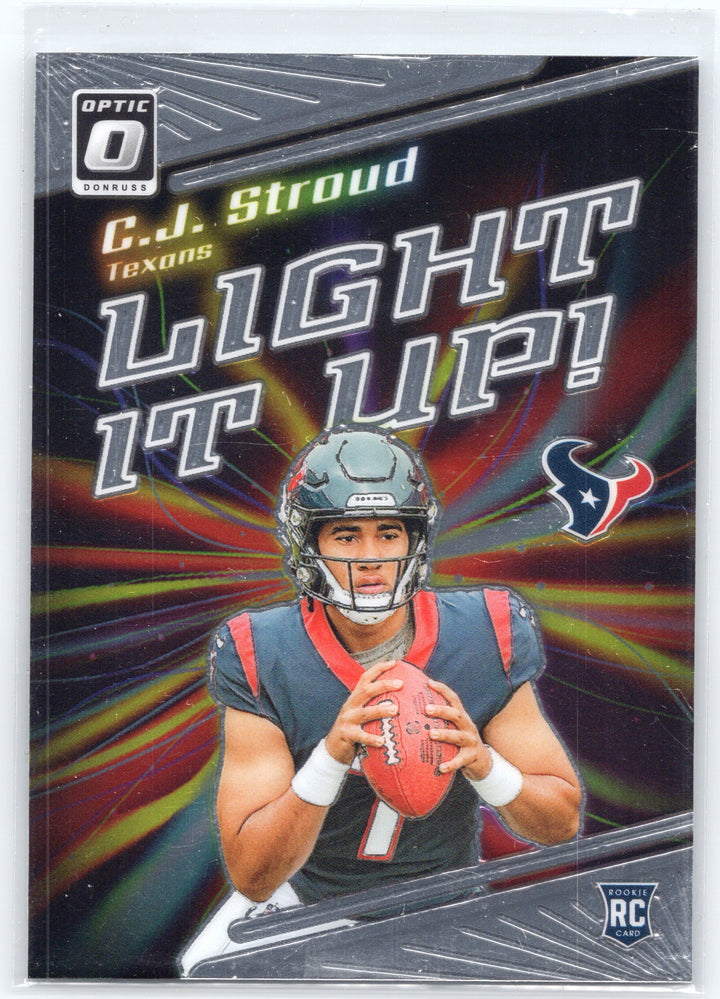 2023 Donruss Optic #LU-CS C.J. Stroud Light It Up!