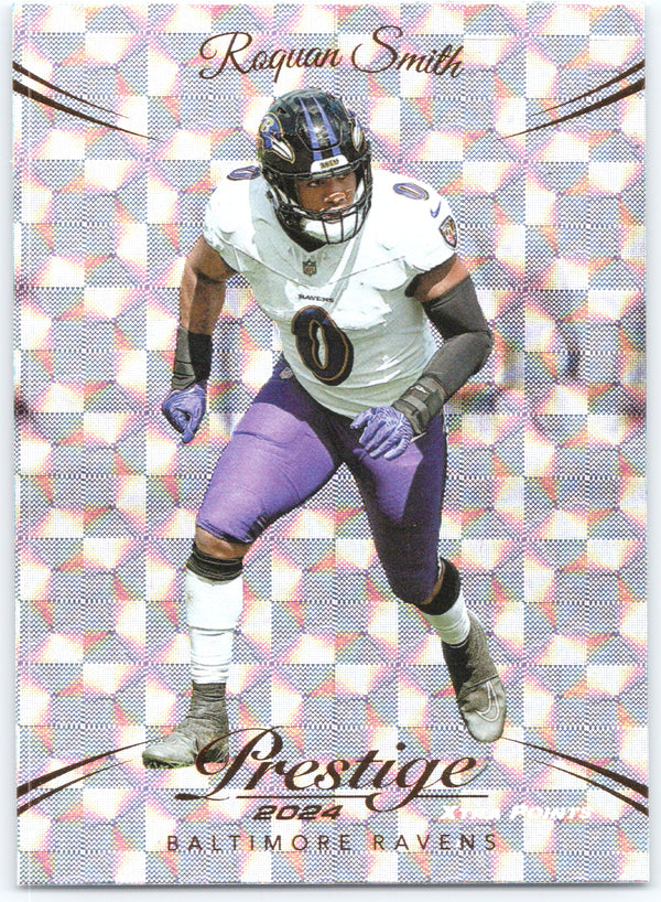 2024 Panini Prestige #24 Roquan Smith Diamond Xtra Points