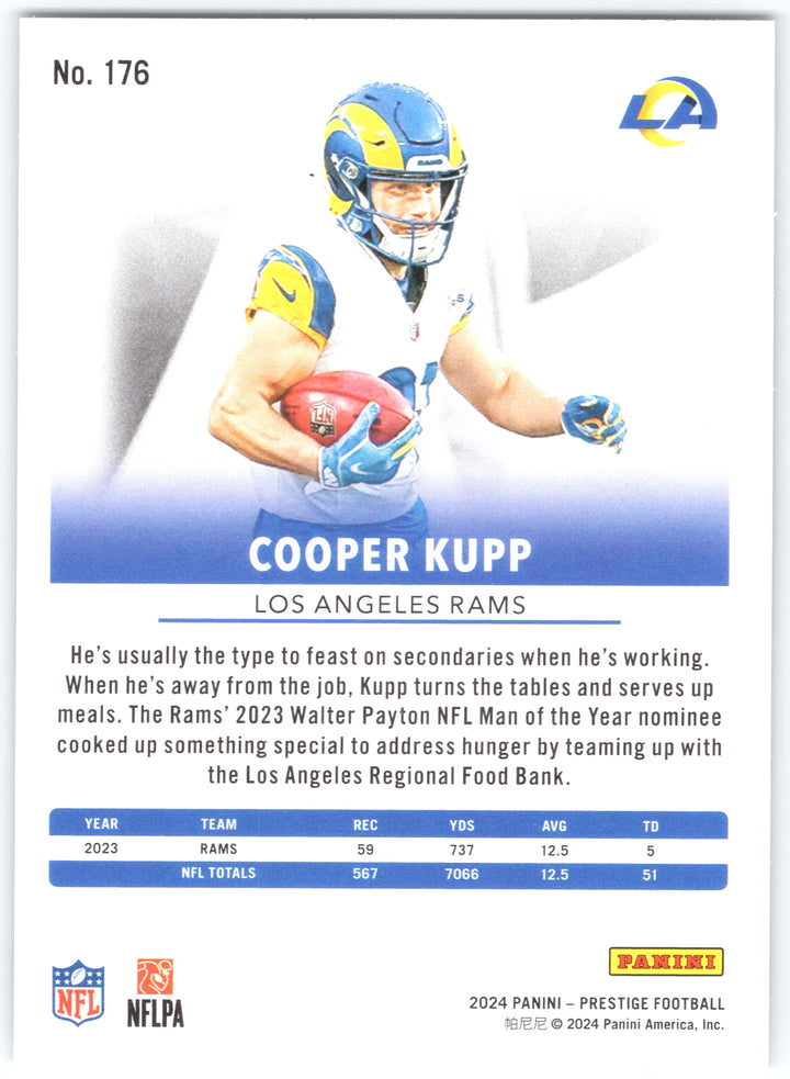 2024 Panini Prestige #176 Cooper Kupp Diamond Xtra Points