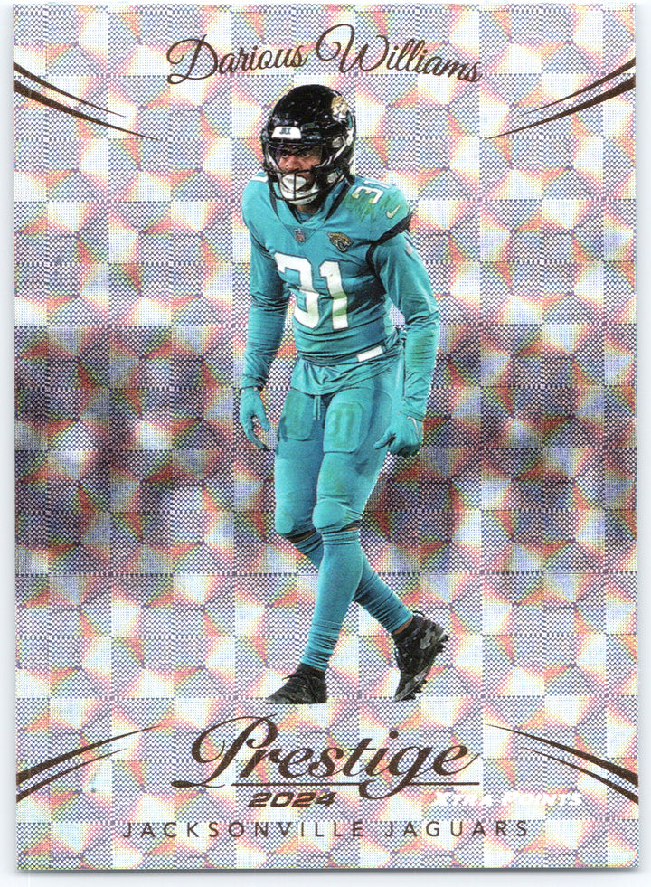 2024 Panini Prestige #141 Darious Williams Diamond Xtra Points