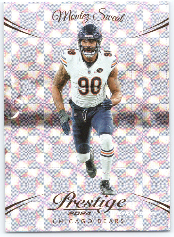 2024 Panini Prestige #54 Montez Sweat Diamond Xtra Points