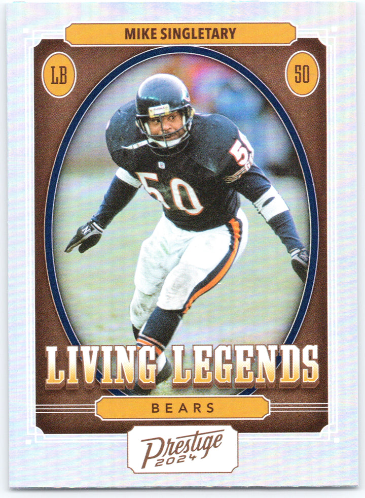 2024 Panini Prestige #LL-MSY Mike Singletary Living Legends