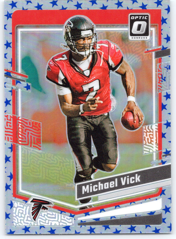 2023 Donruss Optic #12 Michael Vick Blue Stars