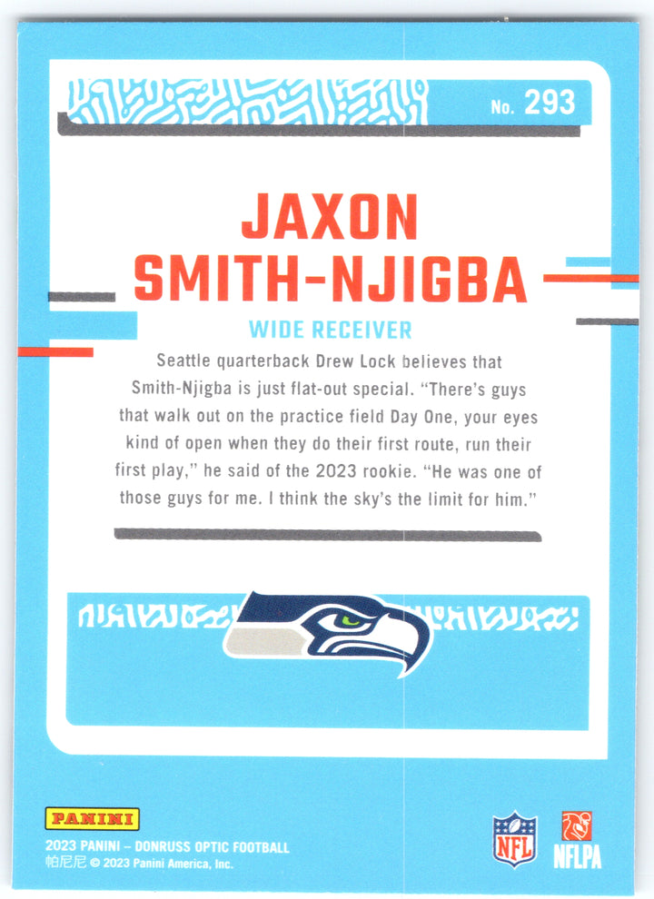 2023 Donruss Optic #293 Jaxon Smith-Njigba