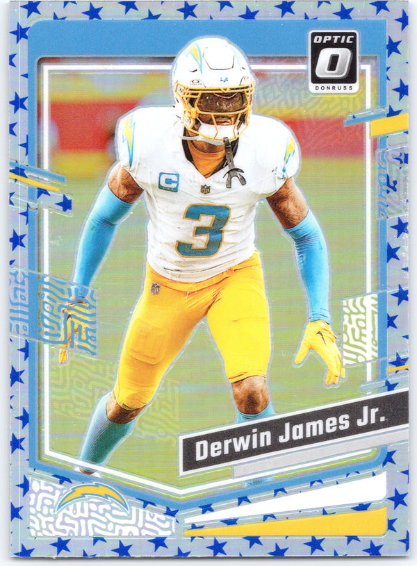 2023 Donruss Optic #102 Derwin James Jr. Blue Stars