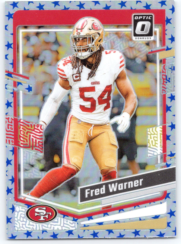 2023 Donruss Optic #171 Fred Warner Stars