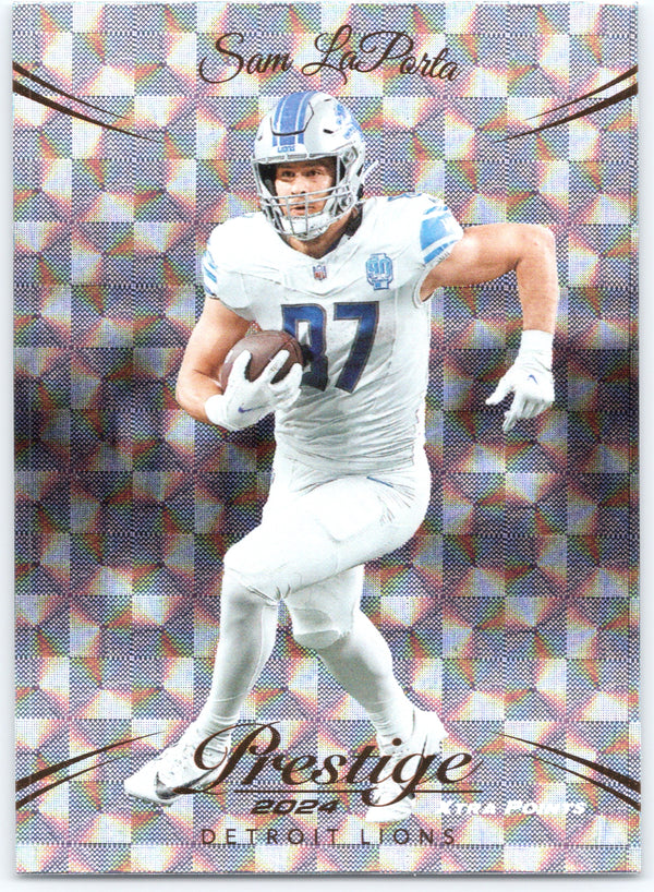 2024 Panini Prestige #99 Sam LaPorta Diamond Xtra Points