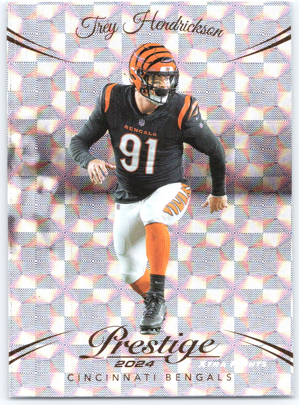 2024 Panini Prestige #62 Trey Hendrickson Diamond Xtra Points